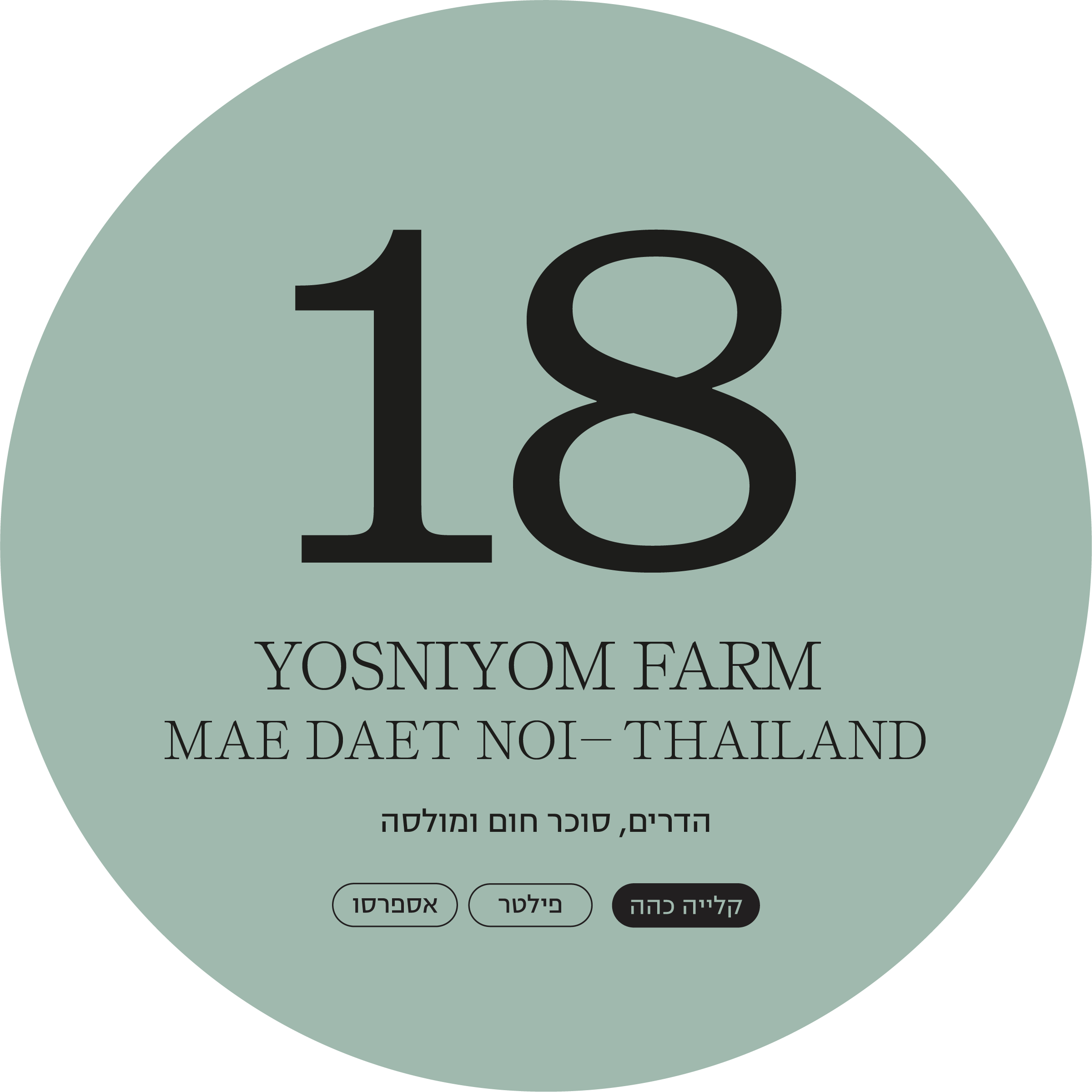 Yosniyom Farm, Mae Daet Noi Thailand